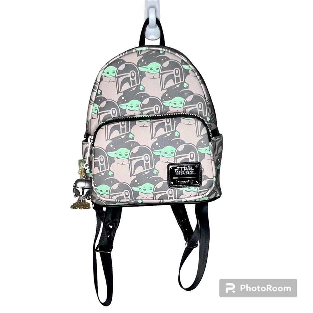 Loungefly: Star Wars - The Mandalorian, The Child and Mando Print